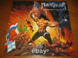 Manowar-warriors Of The World Lp, Nuclear Blast Allemagne 2002, Mégarar, Newithneu