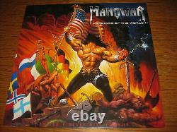Manowar-warriors Of The World Picture Disc, Nuclear Blast Germany 2002, Ltd, Nouveau