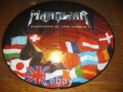 Manowar-warriors Of The World Picture Disc, Nuclear Blast Germany 2002, Ltd, Nouveau