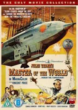 Master Of The World DVD (2014) Vincent Price, Witney (dir) Cert U New