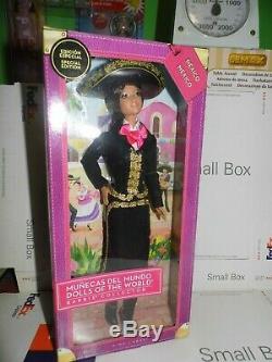 Mattel Barbie Collector Dolls Of The World Mexique Mariachi Bcp74 Doll Nouveau Dans La Boîte