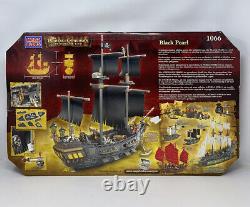 Mega Bloks Pirates des Caraïbes 3 Jusqu'au bout du monde Black Pearl 1066 Navire NEUF