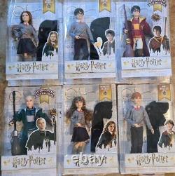 NOUVEAU ensemble de poupées Harry Potter 12 poupées Wizarding World Mattel Boîte non scellée