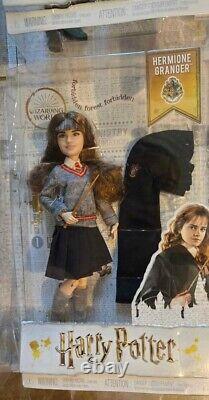 NOUVEAU ensemble de poupées Harry Potter 12 poupées Wizarding World Mattel Boîte non scellée