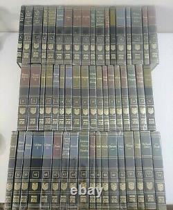 New Sealed 1952 Britannica Grands Livres De L'ensemble Complet Du Monde Occidental 1-54