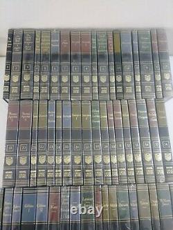 New Sealed 1952 Britannica Grands Livres De L'ensemble Complet Du Monde Occidental 1-54
