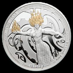 New Zealand- 2019- Silver Proof Coin Set- Maui Et La Déesse Du Feu