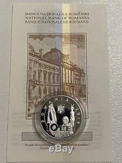 New-bnr Silver Coin 10 Lei 2019 30 Ans De La Révolution Roumaine De 1989