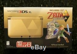 Nintendo 3ds XL Edition Limitée The Legend Of Zelda Un Lien Entre Les Mondes. Nouveau