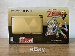 Nintendo 3ds XL The Legend Of Zelda Un Lien Entre Le Système Worlds (limited) Nouveau