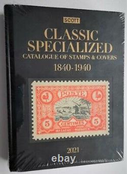 Nouveau 2021 Catalogue Spécialisé Classique Du Monde De 1840 À 1940 27e Éd