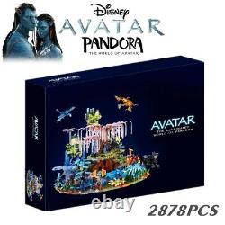 Nouveau 2878pcs Disney Avatar Le Monde Illuminé De Pandora Star Space Wars Brick