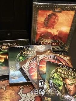 Nouveau Avec La Clé Non Utilisée! World Of Warcraft Edition Collector De La Croisade Ardente Cib
