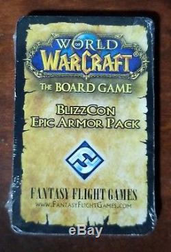 Nouveau Blizzcon Epic Armor Pack 2007 Pour World Of Warcraft Le Jeu De Plateau