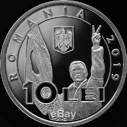 Nouveau! Bnr Silver Coin 10 Lei 2019 30 Ans De La Révolution Roumaine De 1989