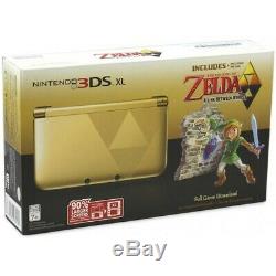 Nouveau! Nintendo 3ds XL Edition Limitée The Legend Of Zelda A Lien Entre Les Mondes
