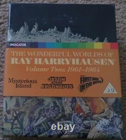 Nouveau! Oop The Wonderful Worlds Of Ray Harryhausen Ltd Ed Volume Two 2 Blu-ray Set