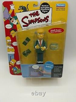 Nouveau! Simpsons World Of Springfield Series 1 Figures Wos Playmates Interactive