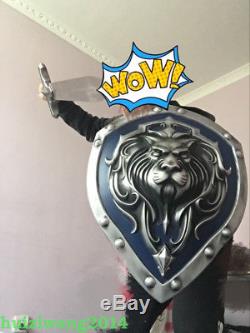 Nouveau World Of Warcraft Lionheart Bouclier De La Garde Royale Alloy 11 Cosplay