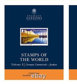 Nouveau catalogue de timbres-poste Stanley Gibbons du monde entier 2024 e Tout neuf