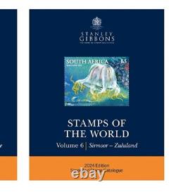Nouveau catalogue de timbres-poste Stanley Gibbons du monde entier 2024 e Tout neuf