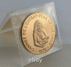 Nouveaux Hébrides 500 Francs 1979 Année De La Mintage De L'enfant Seulement 60 Pr68 Cameo Rare