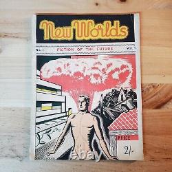 Nouveaux Mondes Fiction de l'Avenir Vol. 1 No. 1 1ère Édition 1946 Pendulum Pub rare