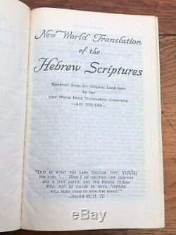 Nouvelle Traduction Mondiale Des Écritures Saintes 1963 (3646 Pages)