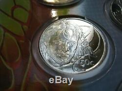 Nouvelle-zélande 2003 Le Seigneur Des Anneaux 18 X 50 Cents Unc Coin De Royal Mint
