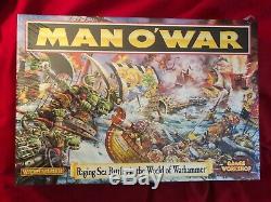 Nouvelles Batailles Navales Faisant Rage Dans Le Monde De Warhammer Atelier Sur Les Jeux Man O War 1992 De 1992