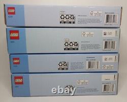Nouvelles maisons LEGO du monde 1, 2, 3 et 4 Lot 40583, 40590, 40594, 40599