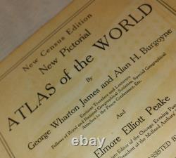 OMG-L'unique Nouvel Atlas Pictural du Monde 1924 James & Burgoyne