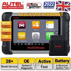 Outil De Diagnostic Automatique Autel Maxicom Mk808bt Pro Scanner De Code Système Complet Mx808