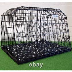 Outlet Pet World 38xl Double Voiture De Voyage En Pente Animal De Compagnie Chien Cage De Caisse De Chien