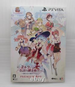 PS VITA Nelke et les Alchimistes Légendaires Ateliers du Nouveau Monde Édition Limitée Japon