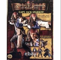 Pirates des Caraïbes : Jusqu'au Bout du Monde - Figurine Jack Sparrow de 12 pouces, Neuve