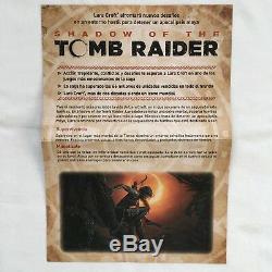 Pochette De Presse De Shadow Of The Tomb Raider Extremement Rare Nouvelle 150 Dans Le Monde