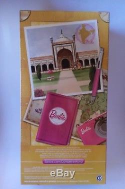 Poupées Barbie Du Monde Collection Rose Label Inde (mattel, 2011) Nouveau