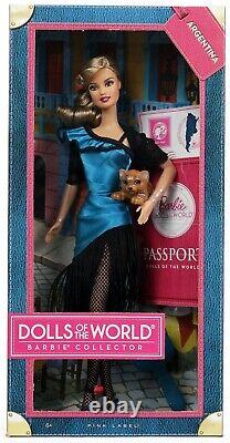 Poupées Barbie de collection du monde Argentine Mattel W3375 Nouveau Nouveau