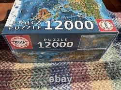 Puzzle Educa de 12000 pièces - MERVEILLES DU MONDE NOUVEAU