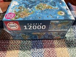 Puzzle Educa de 12000 pièces - MERVEILLES DU MONDE NOUVEAU