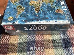 Puzzle Educa de 12000 pièces MERVEILLES DU MONDE NOUVELLES