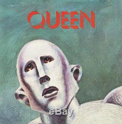 Queen 1977 Nouvelles Du Programme De Concerts Du Programme World Tour Concert Freddie Mercury
