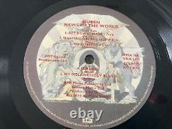 Queen New Of The World Uk Emi 1977 1ère Presse Sleeve & Vinyl Near Mint