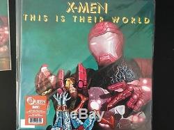 Queen News Du Monde Marvel X Men Comic Con Exclusivité Rare Vinyl Record Lp