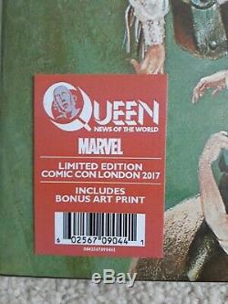 Queen News Du Monde Vinyl Marvel X-men Comic Con Mega Rare 220 Uniquement