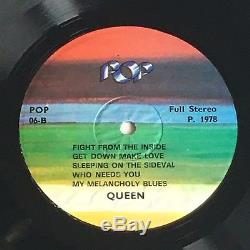 Queen News Of The World 12 Album Vinyl (turquie) 1978 Méga Rare