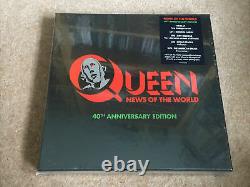 Queen News Of The World (2017) 40th Anniversary Edition Box Vinyl+3cd+dvd Nouveau