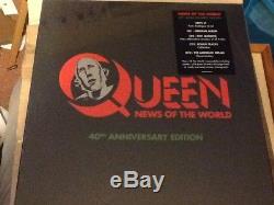 Queen News Of The World Édition 40e Anniversaire Vinyle + / CD + DVD (boîte Lp)