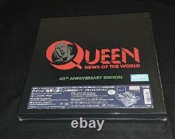 Queen News Of The World Japan Box Set 3 Cd+1 Dvd+lp Scellé